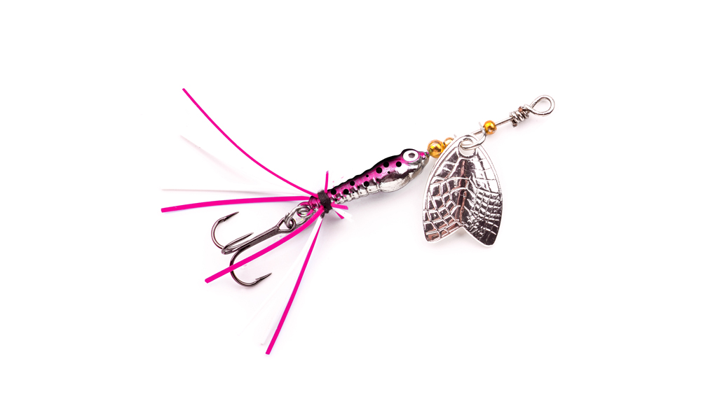 Colours_Short_Larva_Mayfly_Micro_Spinner 02 Rainbow Trout