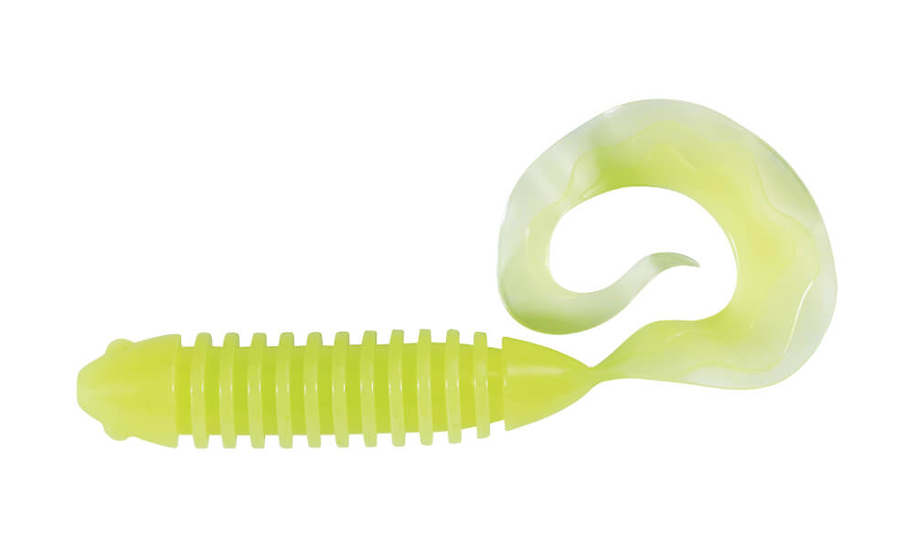 Colours_USA_Wavetail_Grub_3_Inch_Crazy Chartreuse